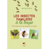 Les insectes familiers a la loupe - 100 especes de nos maisons et jardins - Matthias Helb