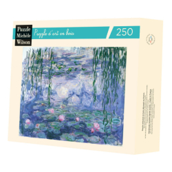 Nymphéas et saule d'après Claude Monet - Puzzle -