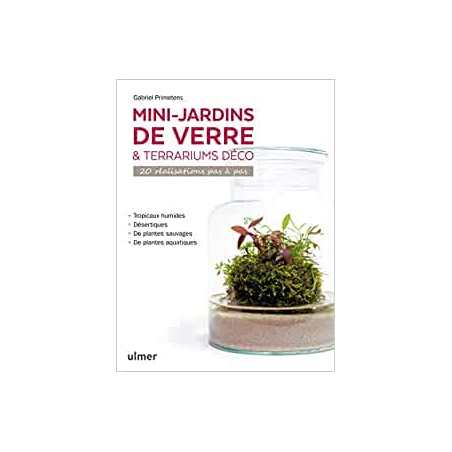 Mini-jardins de verre & terrariums déco - 20 réalisations pas à pas - Gabriel Primetens