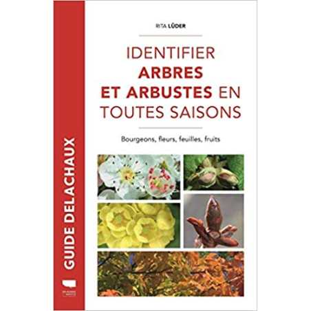 Identifier arbres et arbustes en toutes saisons: Bourgeons, fleurs, feuilles et fruits - Rita Lüder