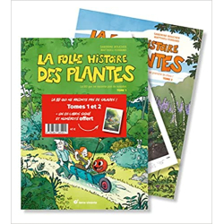 La folle histoire des plantes, tomes 1 et 2 + 1 ex-libris - Sandrine Boucher