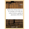 Instruction élémentaire sur la conduite et la taille des arbres fruitiers : contenant les - Collectif