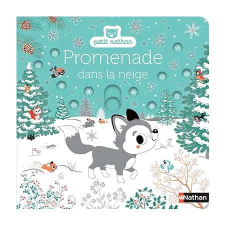 Promenade dans la neige - livre d'éveil animé - Emiri Hayashi