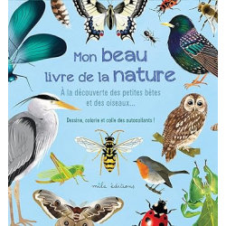 Mon beau livre de la nature : A la découverte des petites bêtes et des oiseaux… - Anne Baudier