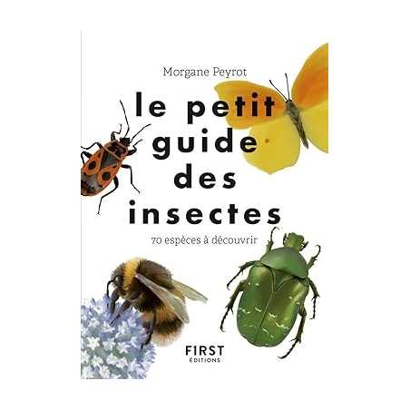 Le petit guide des insectes - 70 espèces à découvrir - Morgane Peyrot