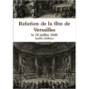 Relation de la fête de Versailles, le 18 juillet 1668 - André Félibien