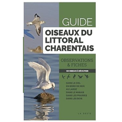 Guide des oiseaux du littoral Charentais : Observations & fiches - Thomas Brosset