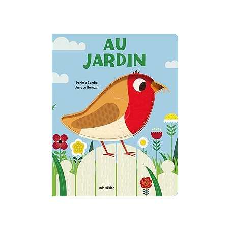 Au jardin - Mon tout premier livre puzzle - Baruzzi/Gamba