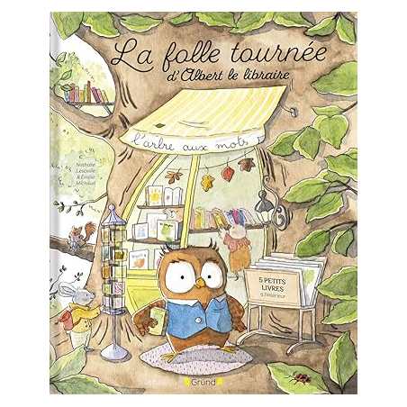 La Folle tournée d'Albert le libraire – Album relié – À partir de 4 ans - Lescaille/Michaud