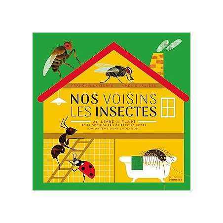 Nos voisins les insectes : Un livre à flaps