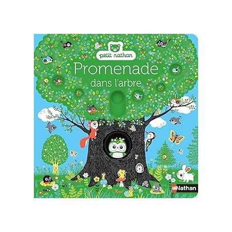 Promenade dans l'arbre - livre animé pour les bébés - dès 6 mois - Hayashi Emiri