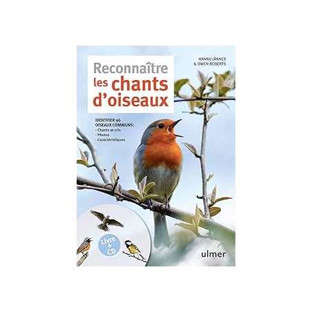 Reconnaître les chants d'oiseaux + CD - Jannes/Roberts