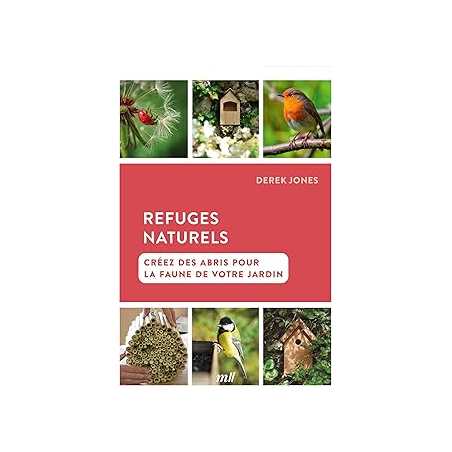 Refuges naturels - Créez des abris pour la faune de votre jardin - Jones Derek