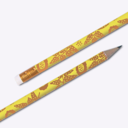 Crayon à papier Paquerette - jaune - Les Éditions du Paon