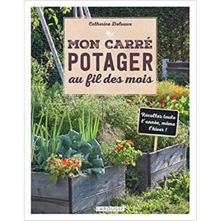 Mon carré potager au fil des mois - Catherine Delvaux