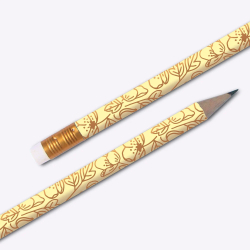 Crayon à papier Bouton d'or - jaune nacré
