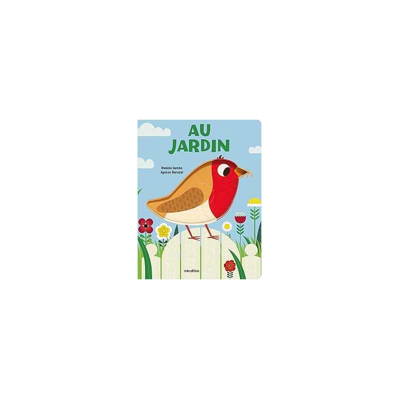 Au jardin - Mon tout premier livre puzzle - Baruzzi/Gamba