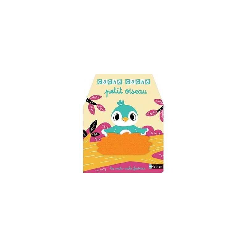 Cache-cache petit oiseau - Livre matière - éveil - Dès 6 mois - Huang Yu-Hsuan