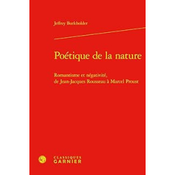 Poétique de la nature : Romantisme et négativité