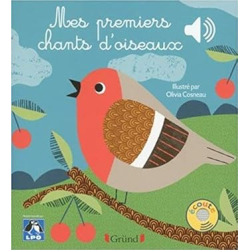 Mes premiers chants d'oiseaux – Livre sonore avec 6 puces – Dès 1 an - Ligue Pour La Protec