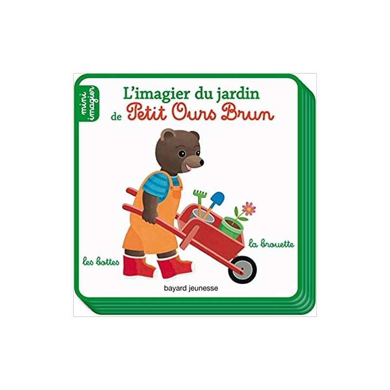 L'imagier du jardin de Petit Ours Brun: Mini imagier - Danièle Bour